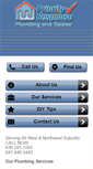 Mobile Screenshot of priorityresponseplumbing.com